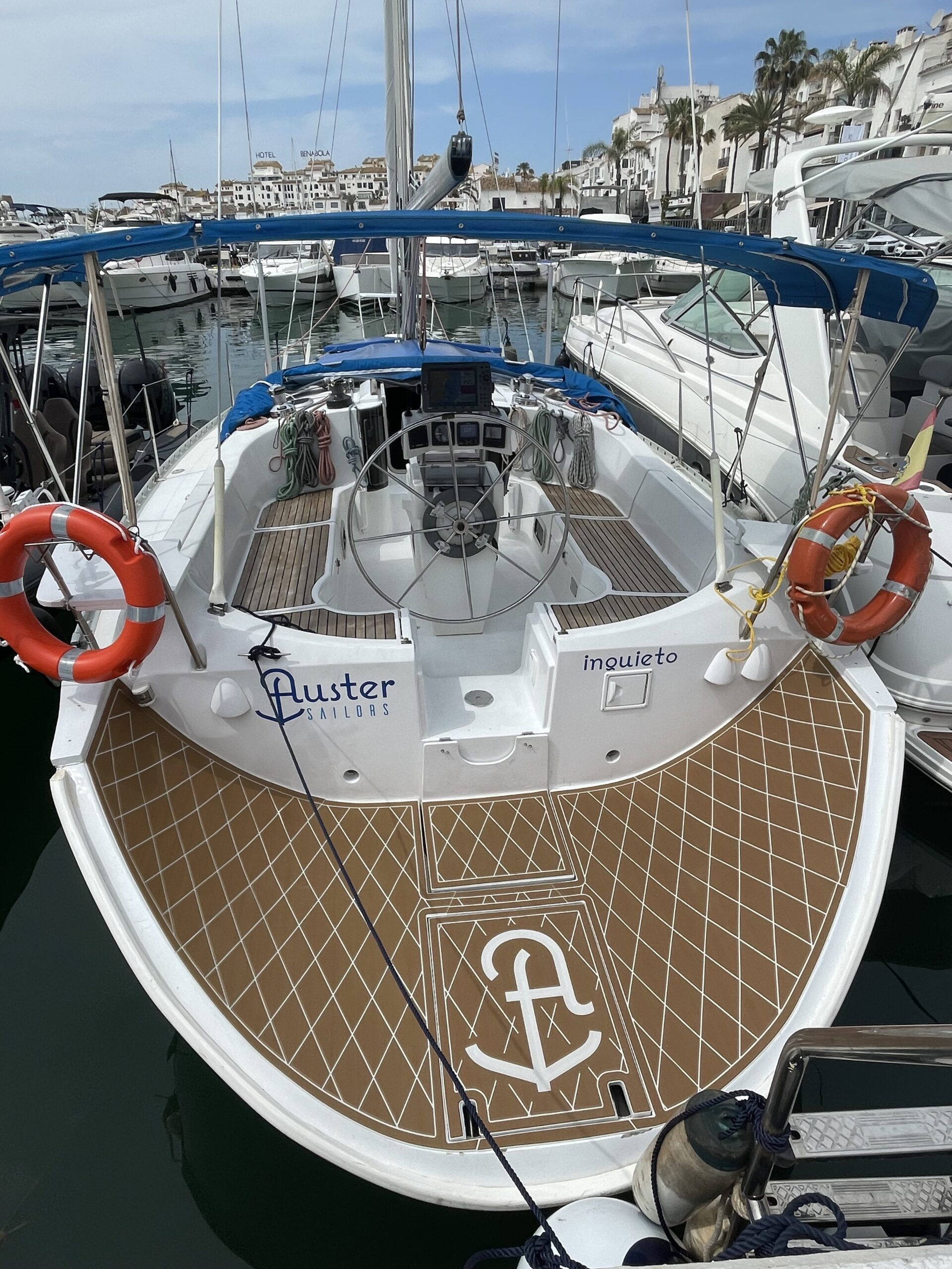 Salidas compartidas en velero en Marbella